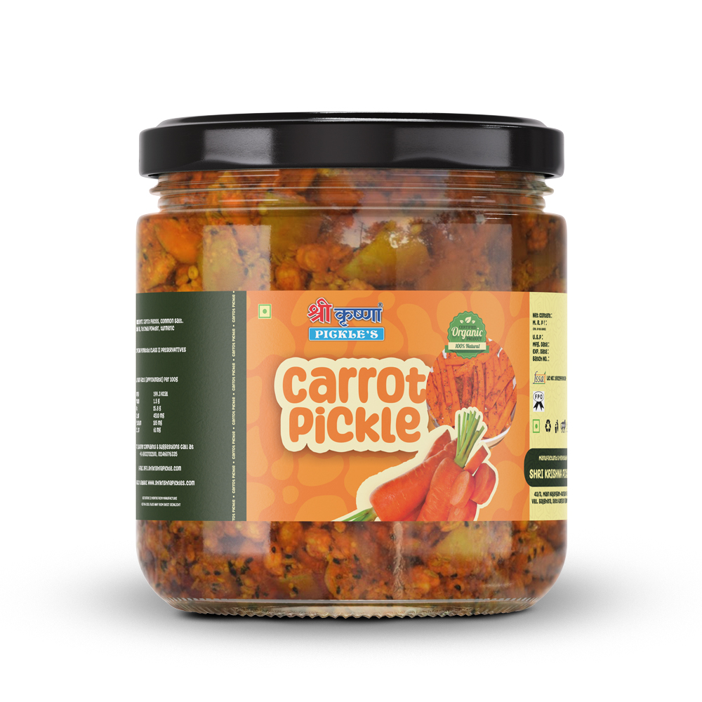 Carrot Pickle | Gajar Ka Achar