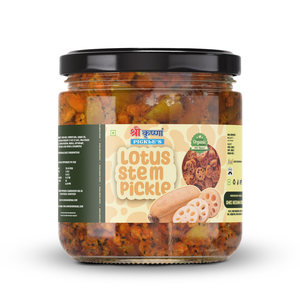Lotus Stem Pickle | Kamal Kakdi Ka Achar