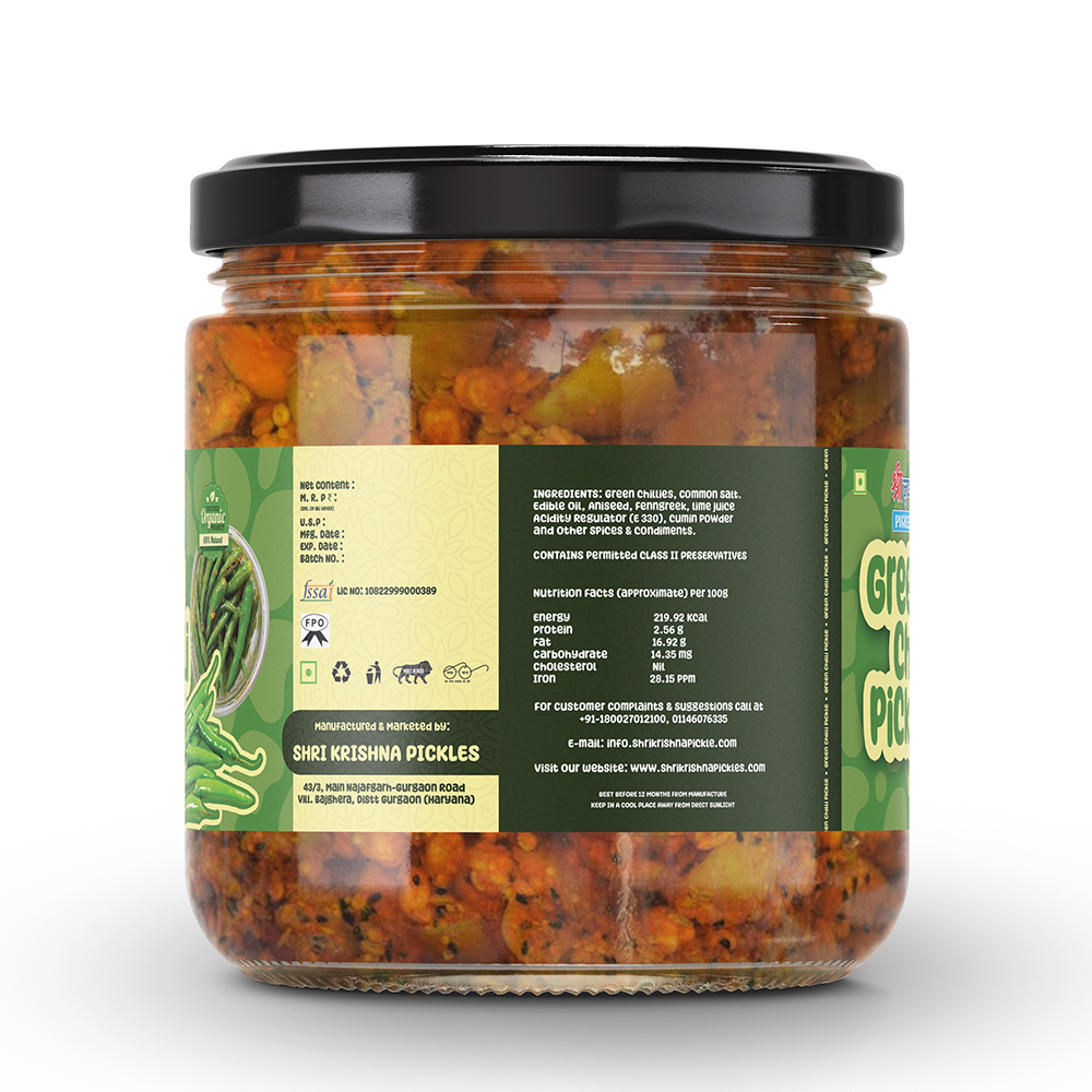 Green Chilli Pickle (Small N Spicy) | Hari Mirch Ka Achar (Chhoti Aur Teekhi)