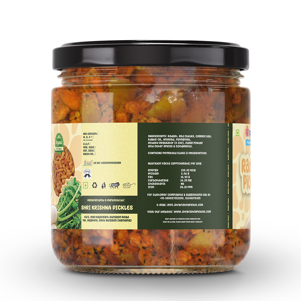 Radish Pickle | Mooli Ka Achar